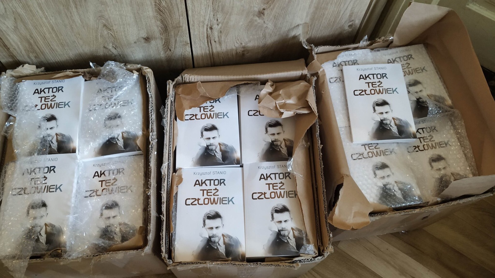 Książka „Aktor też człowiek”